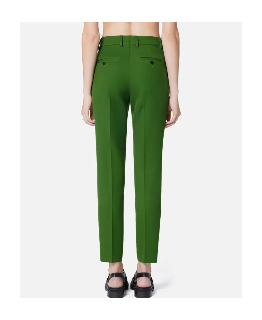 Tapered Leg Trousers
