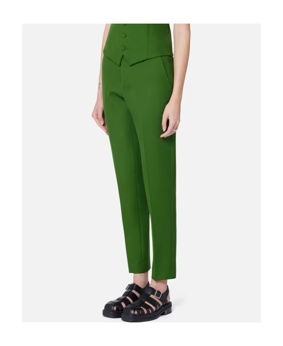 Tapered Leg Trousers