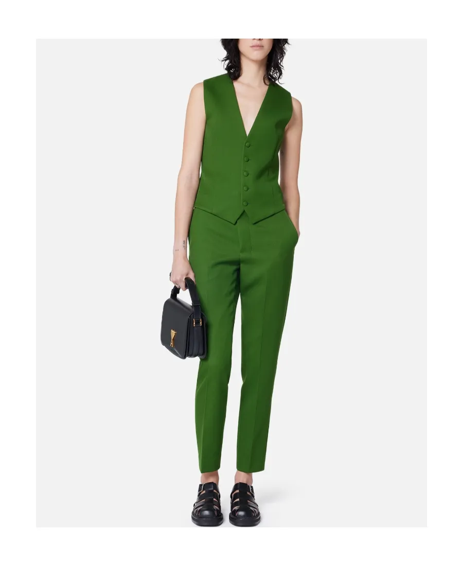 Tapered Leg Trousers