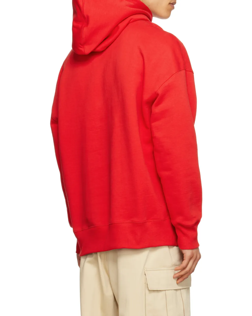 Coeur Sacré Embroidered Drawstring Hoodie