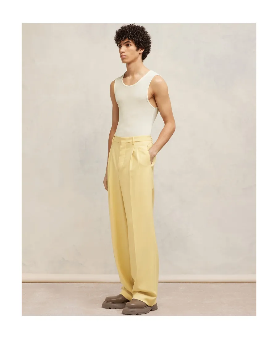 Crewneck Knitted Tank Top