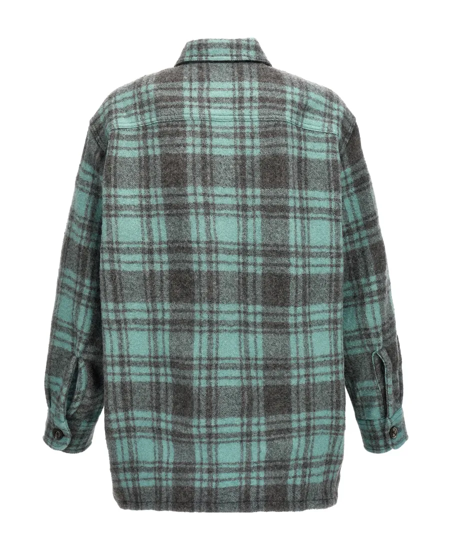Checked Buttoned-Up Overshirt