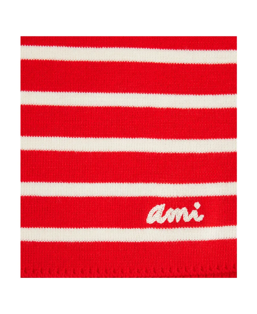 Striped Sleeveless Knit Vest