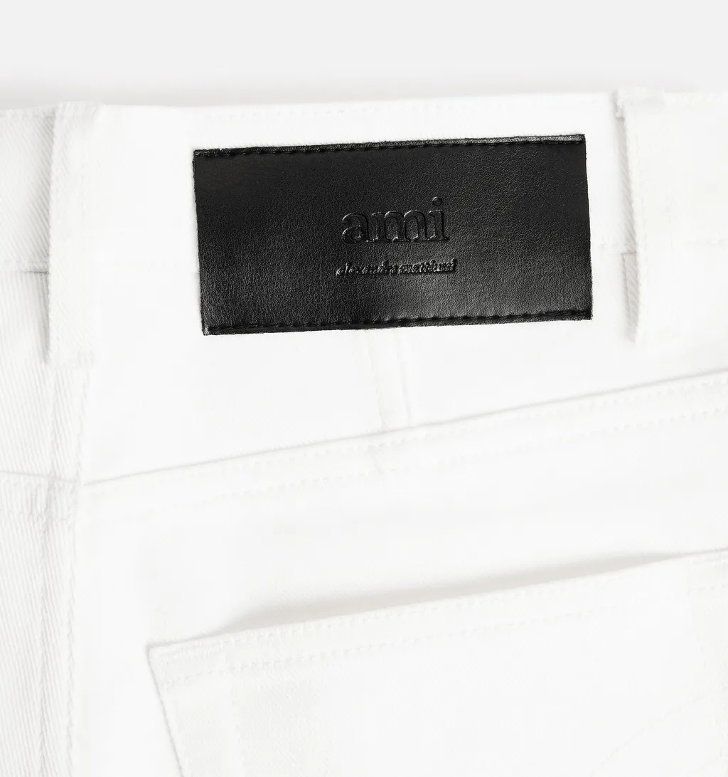 Wide Stretch Cropped Denim Jeans
