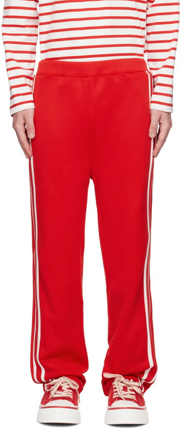 Side-Stripe Straight Leg Track Pants