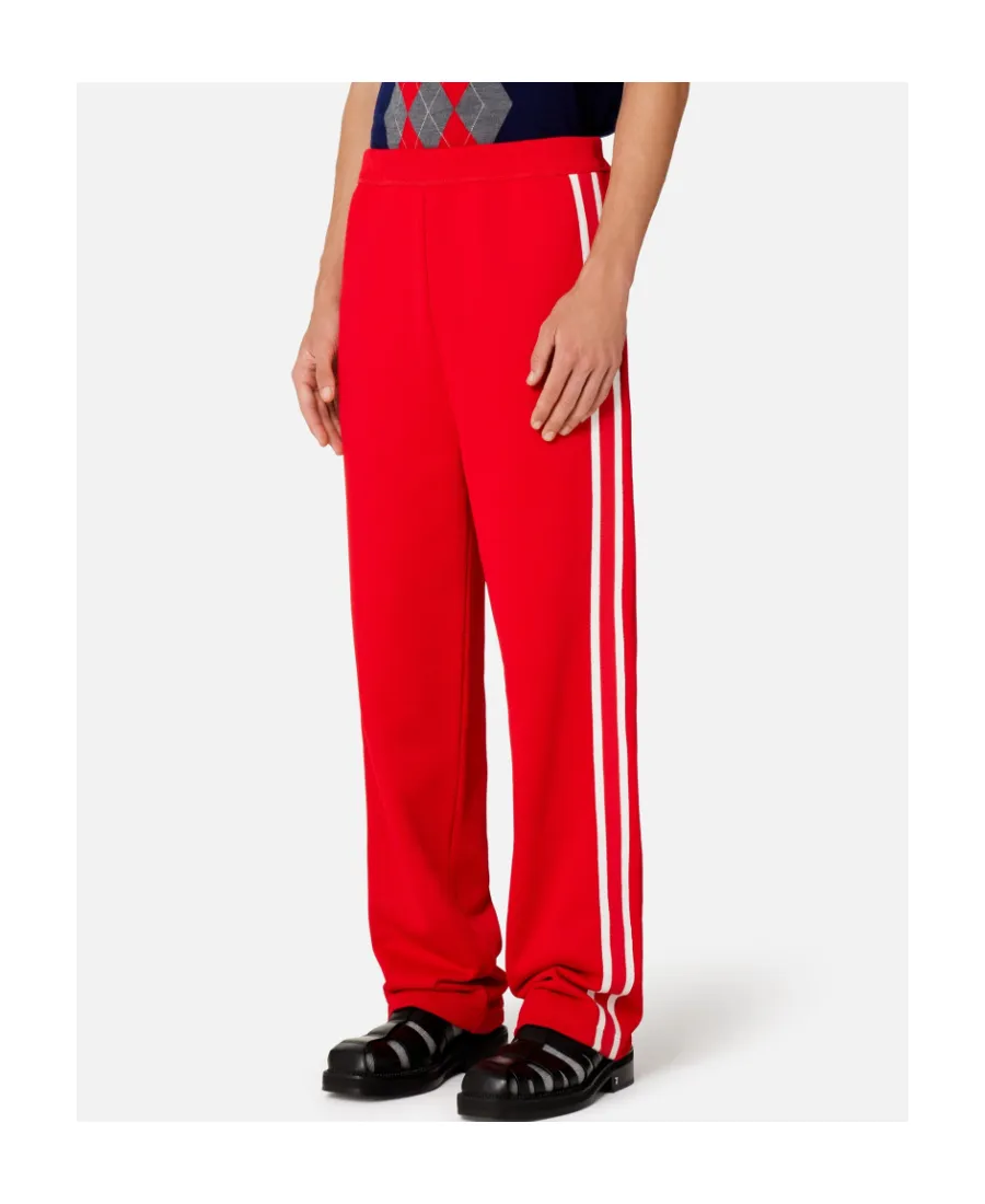 Side-Stripe Straight Leg Track Pants