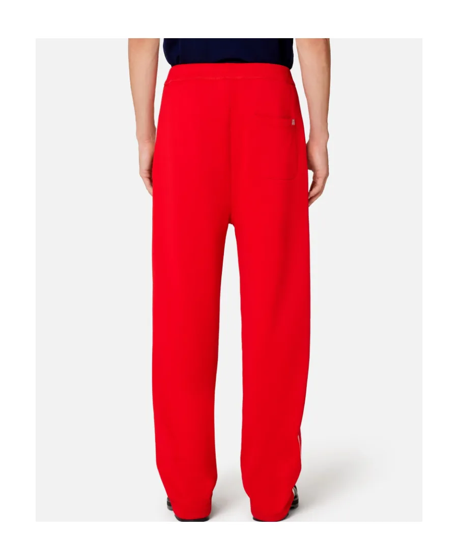 Side-Stripe Straight Leg Track Pants