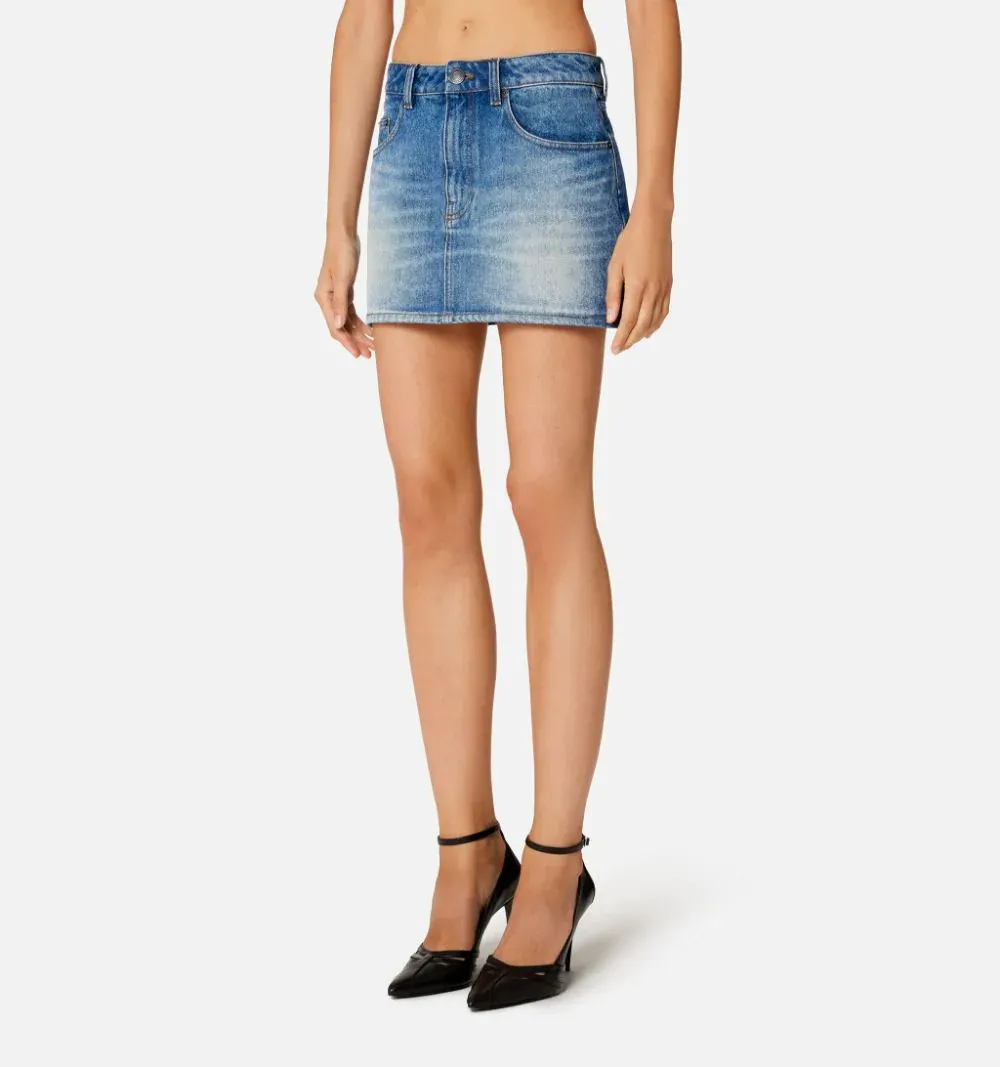 Denim Mini Skirt