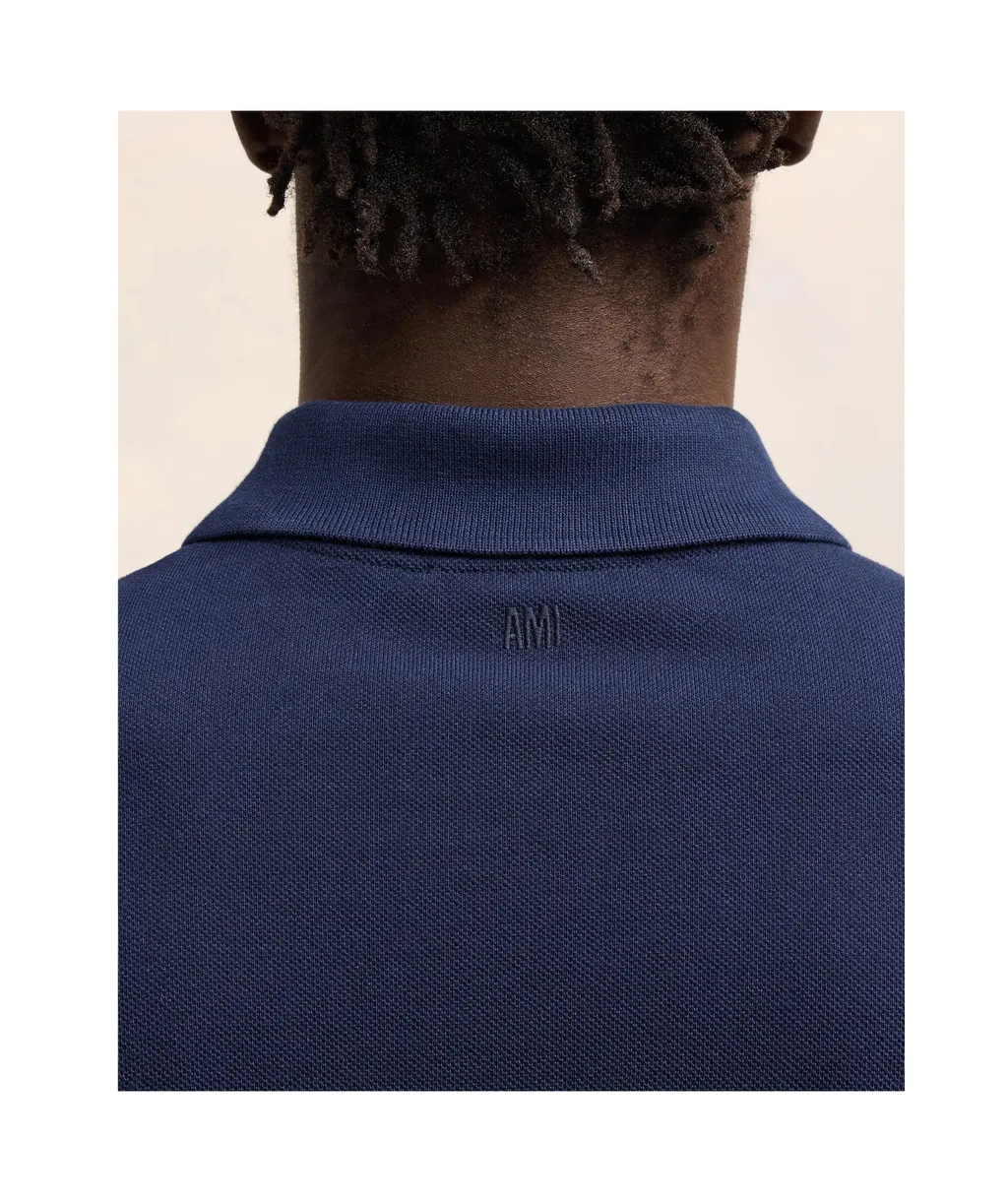 Ami De Coeur Logo Embroidered Polo Shirt