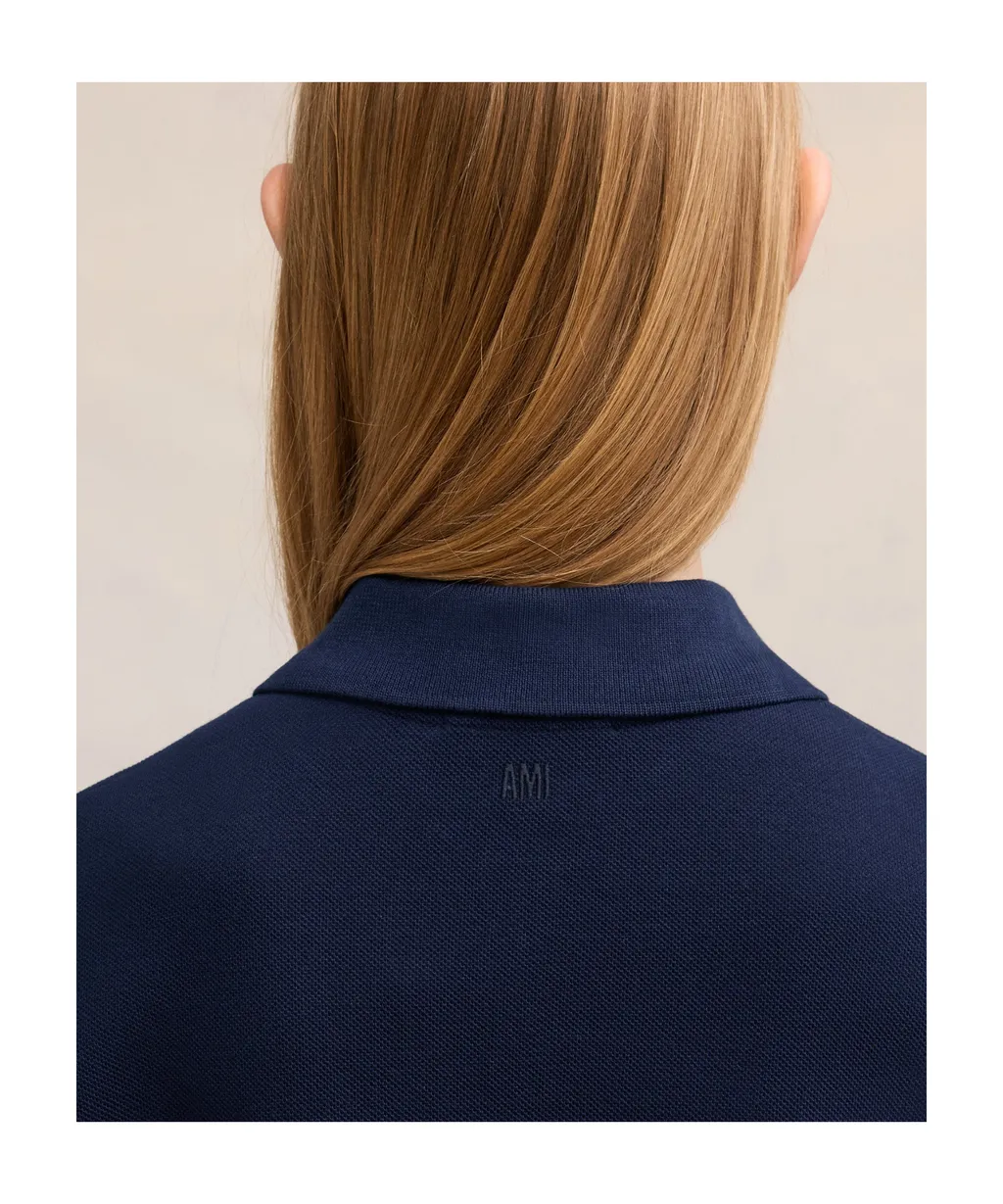 Ami De Coeur Logo Embroidered Polo Shirt