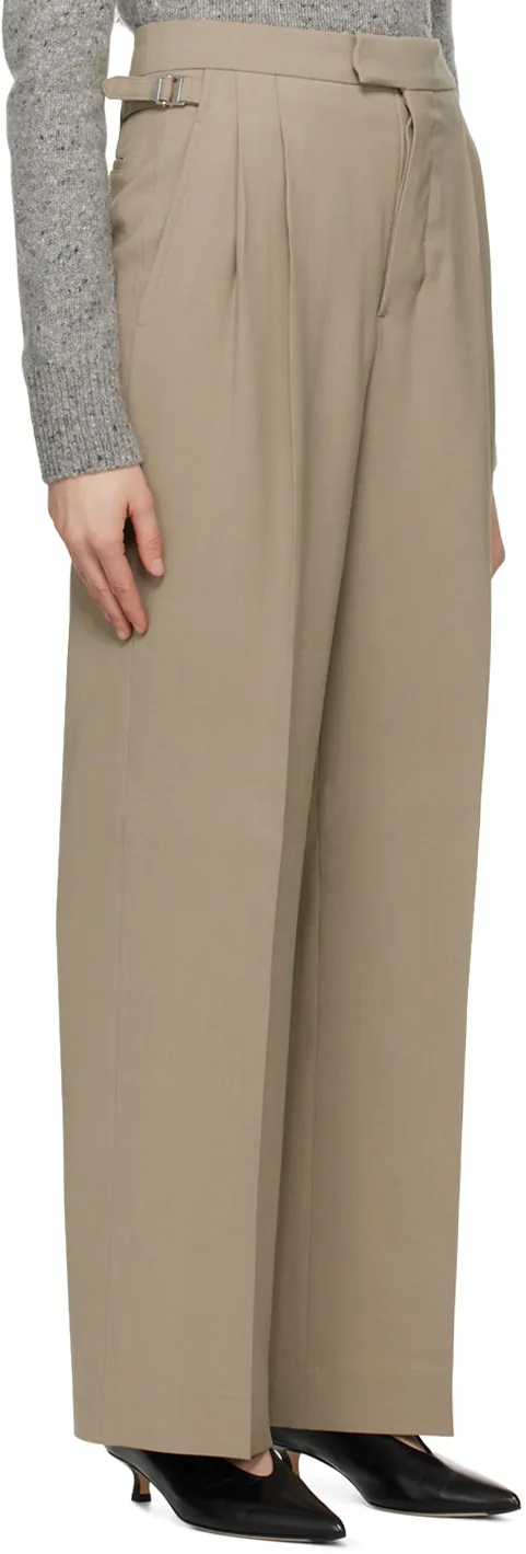 High Waisted Straight Leg Pants