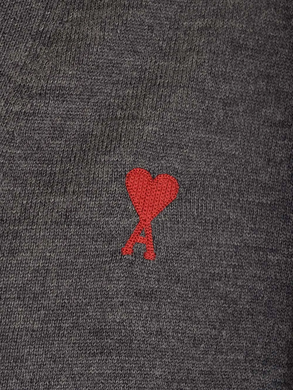 Logo Embroidered V-Neck Cardigan
