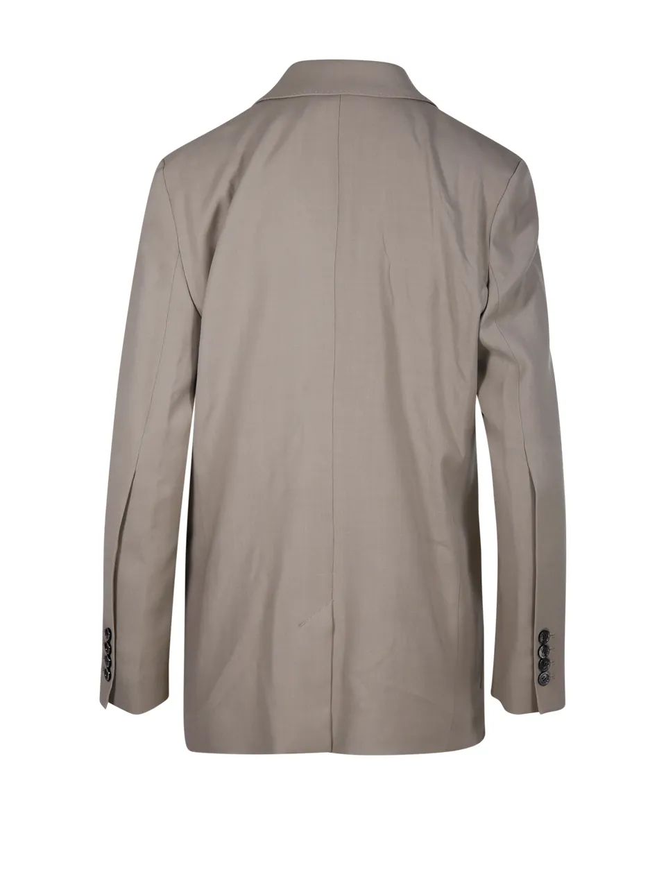 Single-Breasted Long-Sleeved Blazer