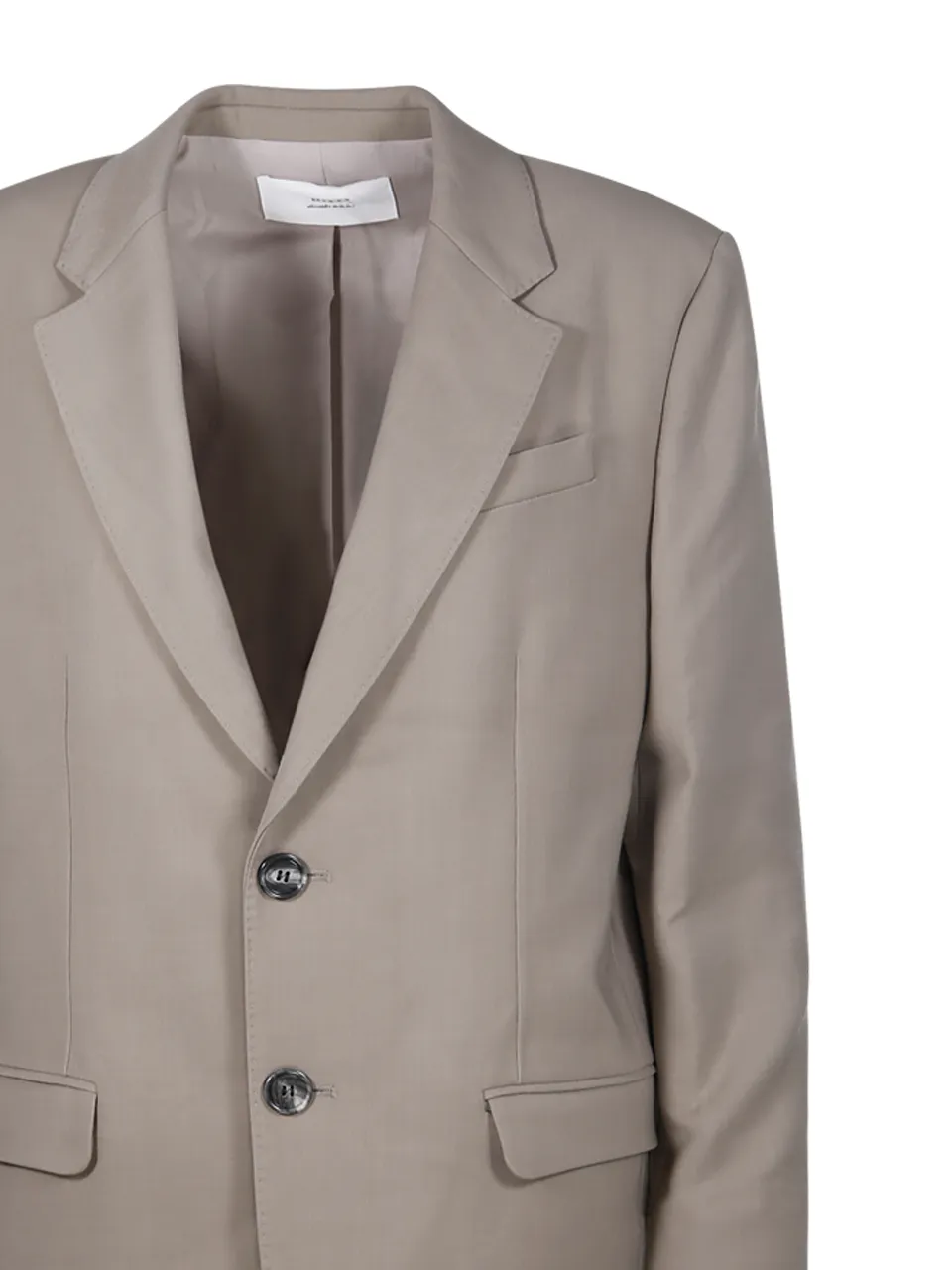 Single-Breasted Long-Sleeved Blazer