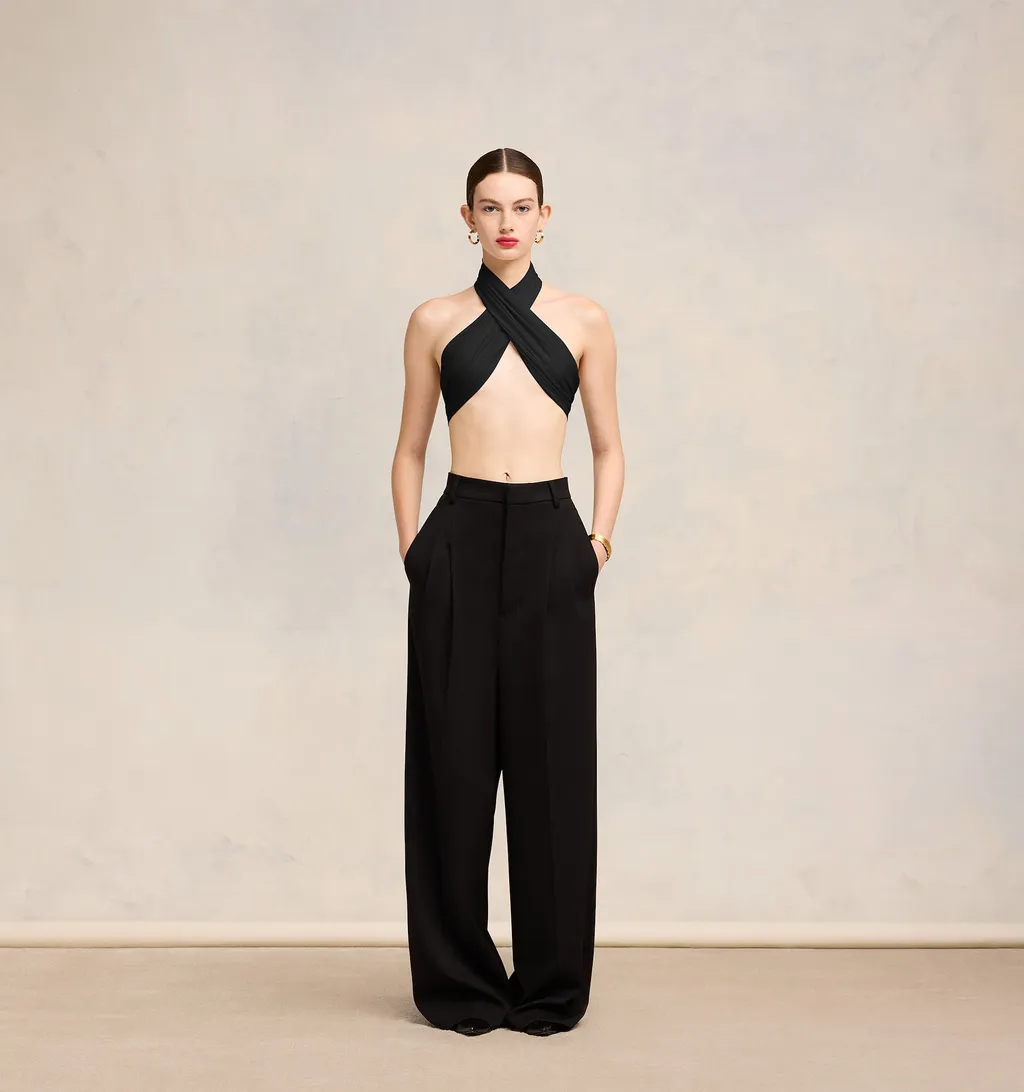 Halterneck Cropped Top
