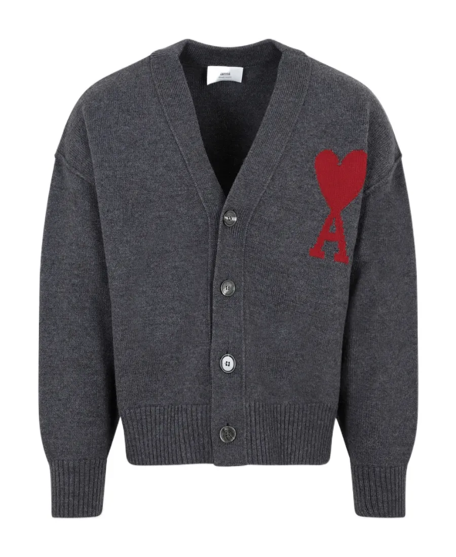 Ami De Coeur Knitted Buttoned Cardigan