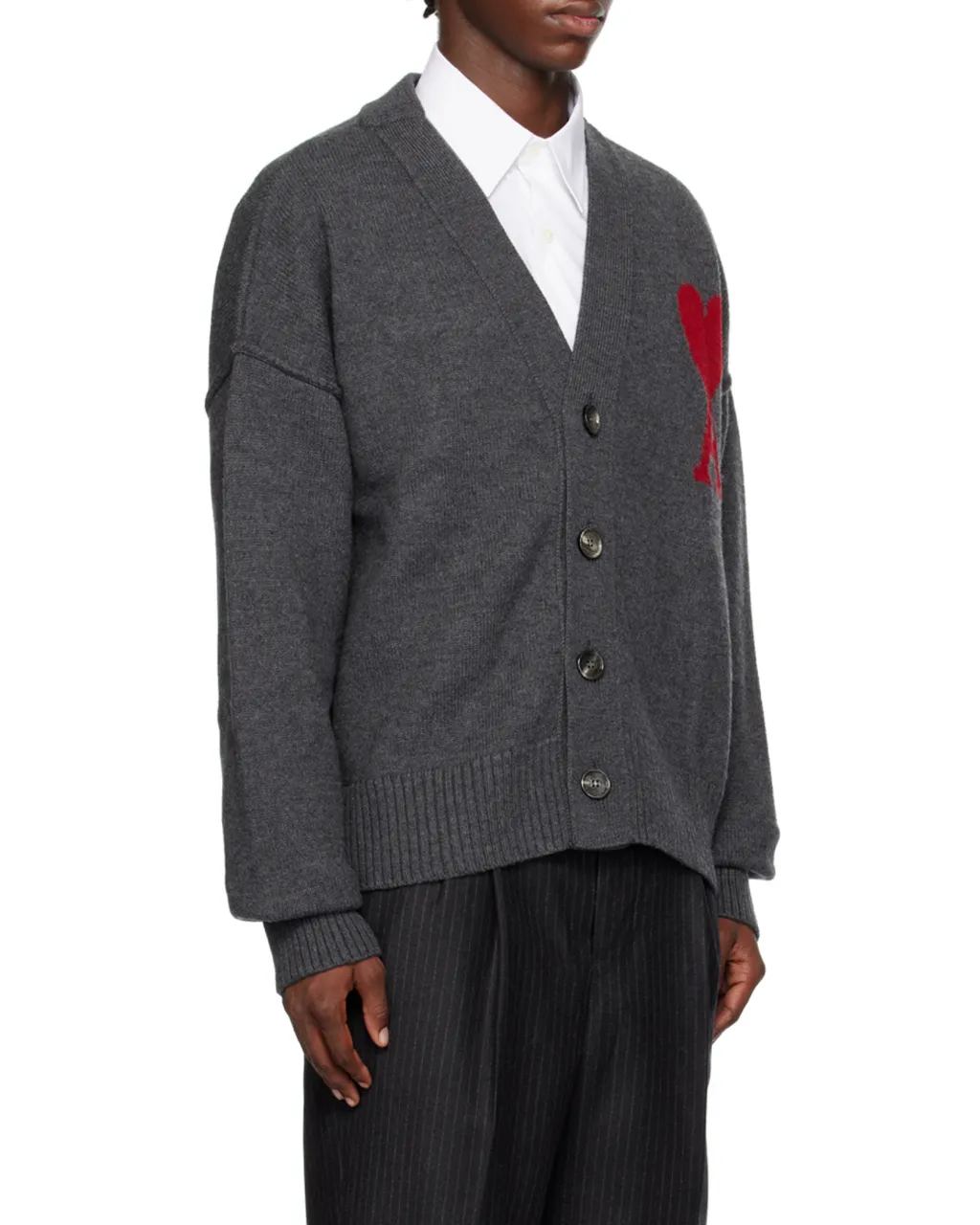 Ami De Coeur Knitted Buttoned Cardigan