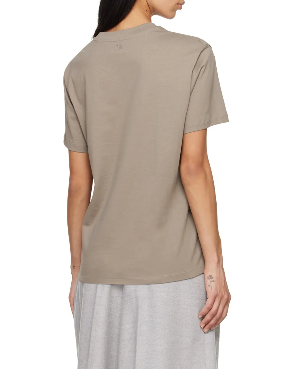 Ami De Coeur Logo Embroidered Crewneck T-Shirt