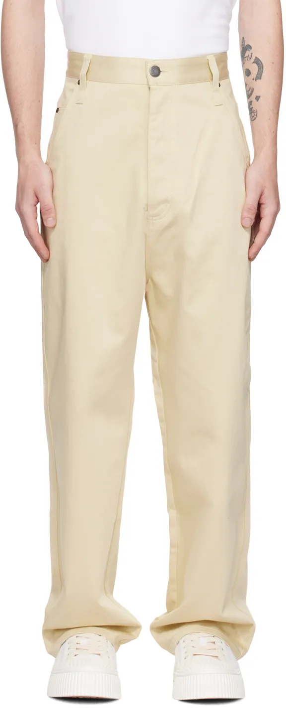 Straight-Leg Trousers
