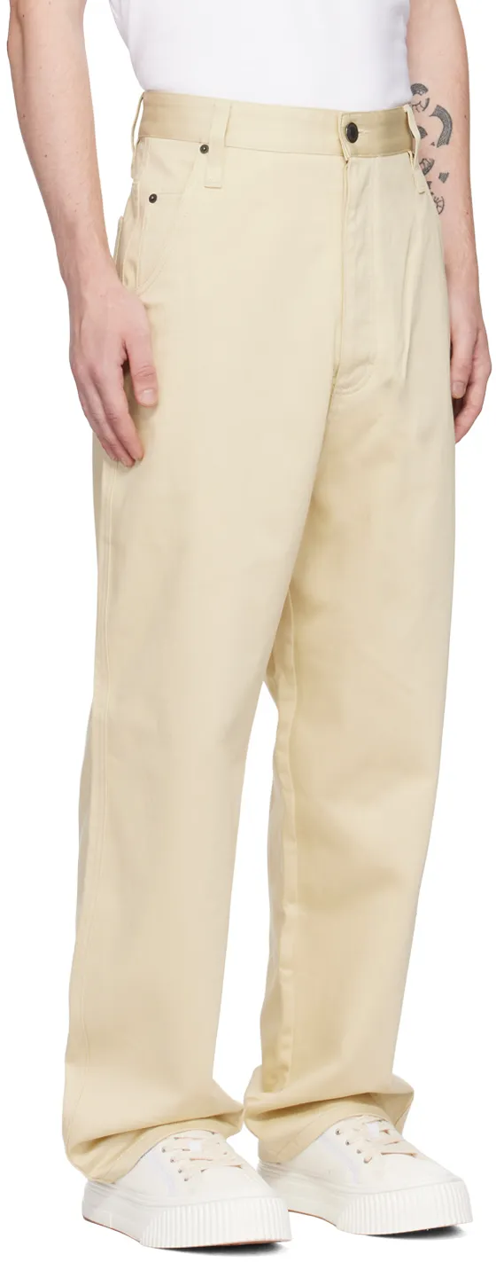 Straight-Leg Trousers