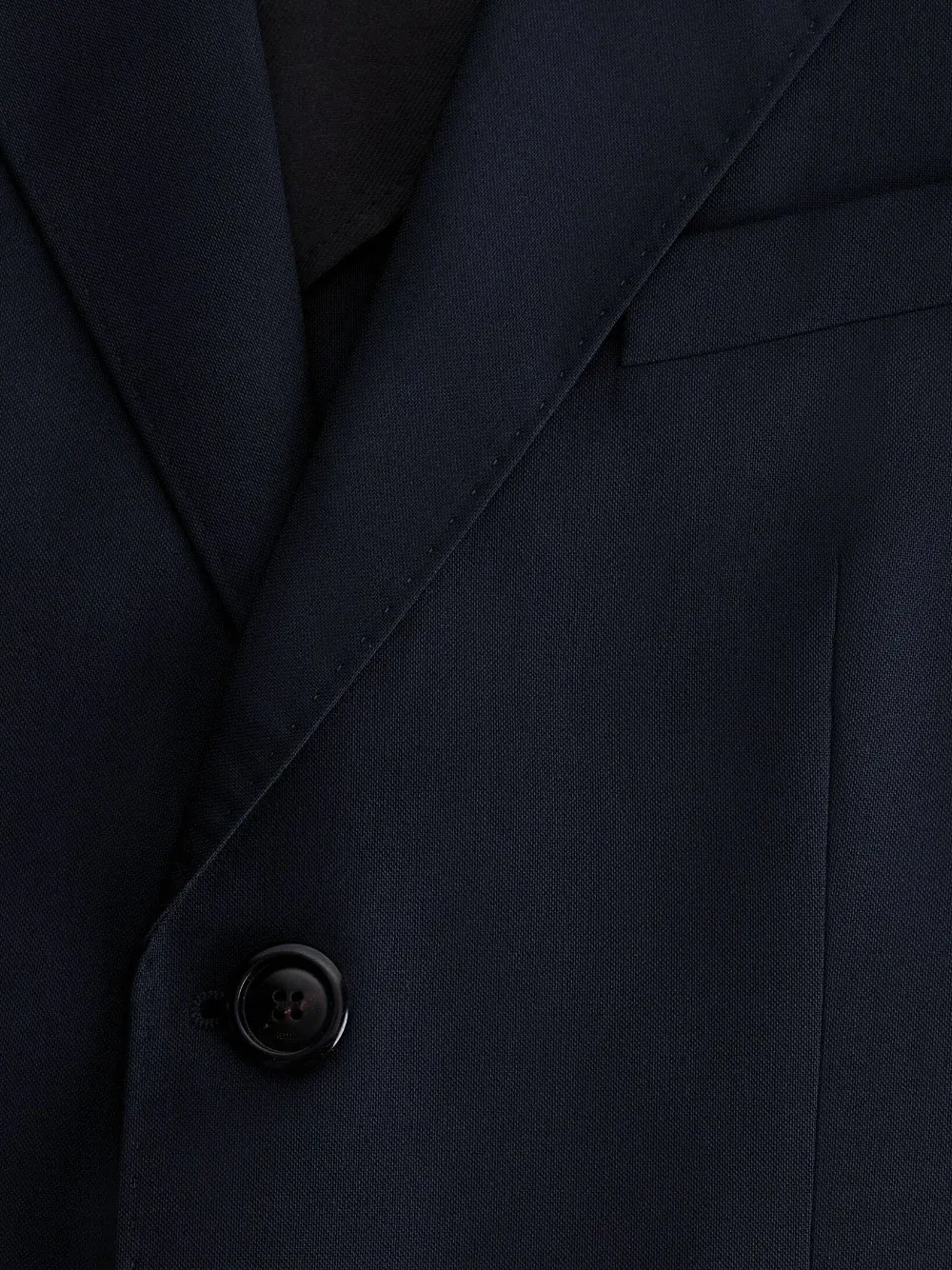 Single-Breasted Cotton Blazer