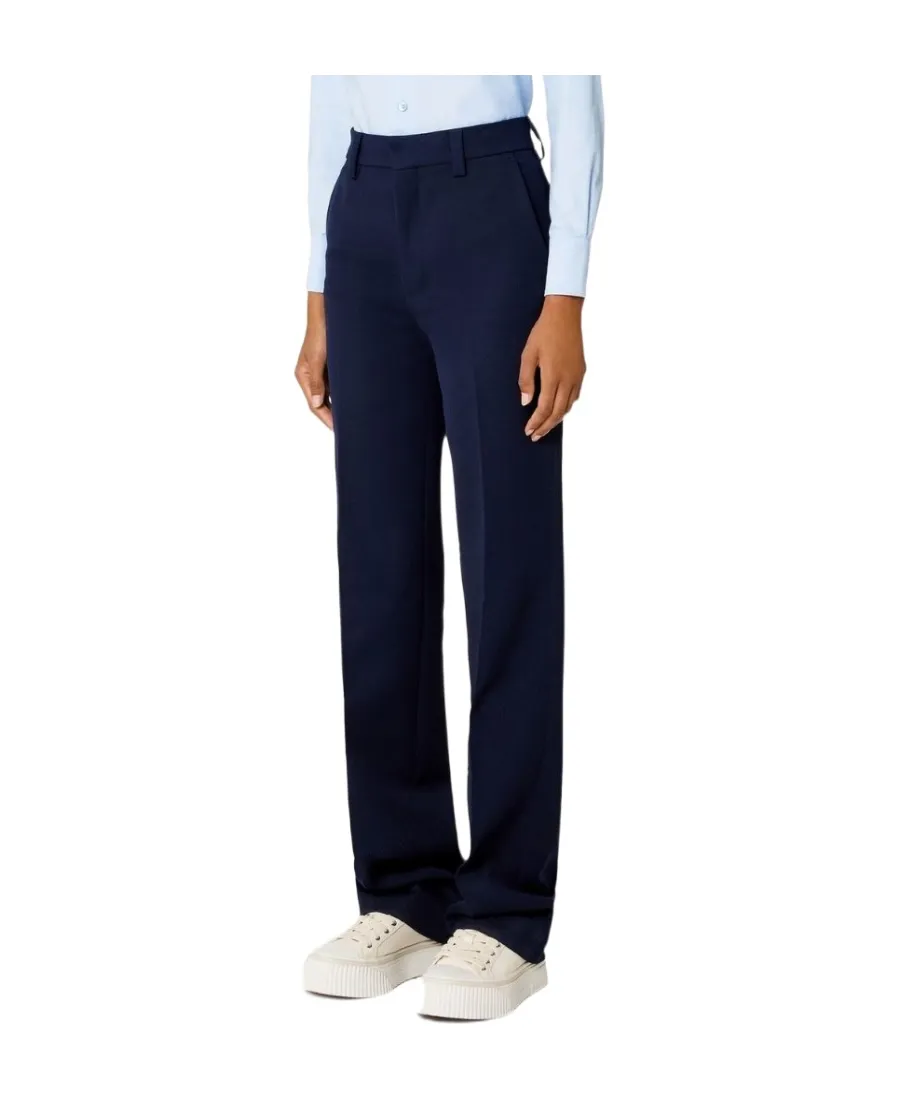 Straight Fit Trousers