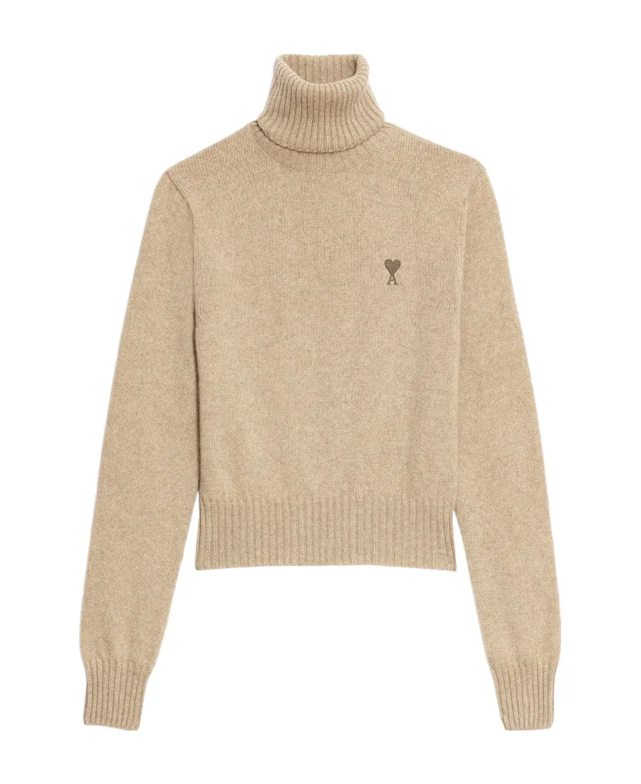 Ami De Coeur Roll-Neck Jumper