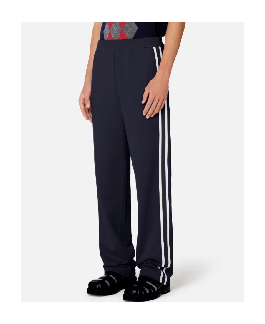 Side-Stripe Straight Leg Track Pants