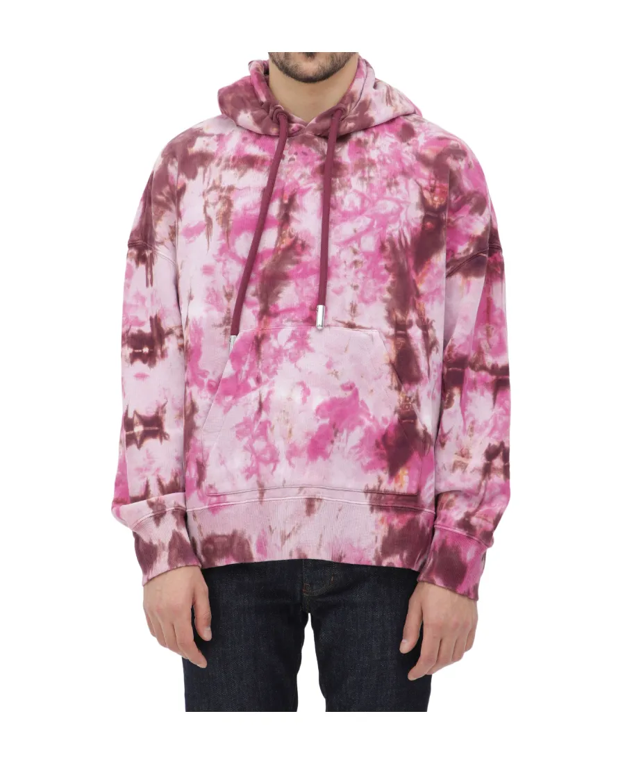 Tie-Dye Drawstring Hoodie