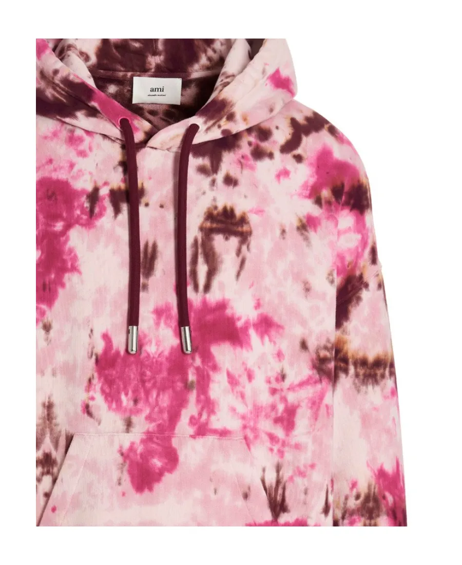 Tie-Dye Drawstring Hoodie