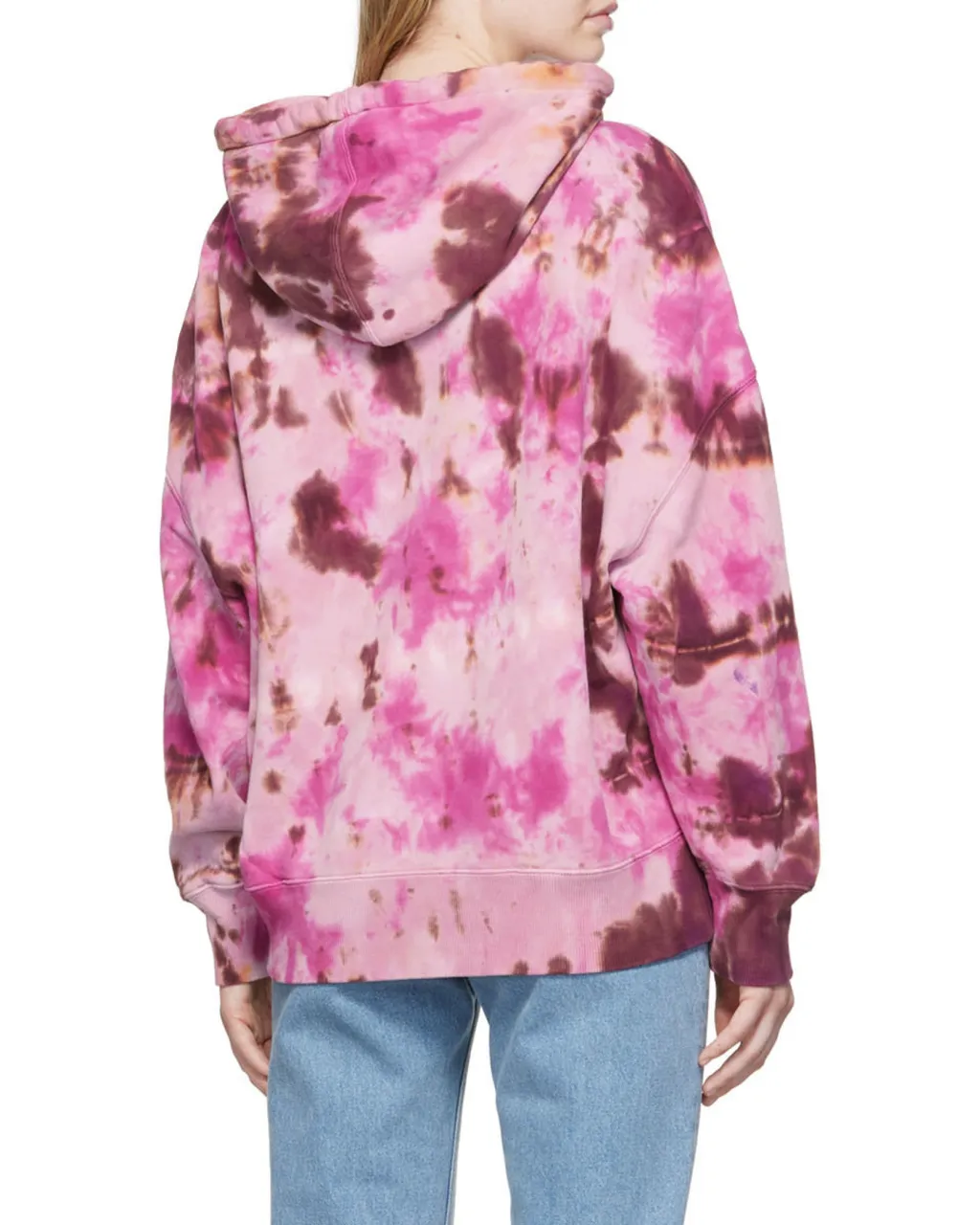 Tie-Dye Drawstring Hoodie