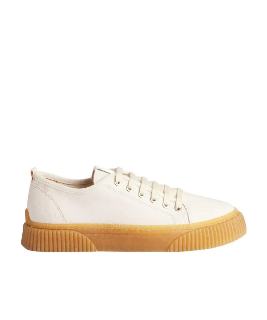 Lace-Up Low-Top Sneakers