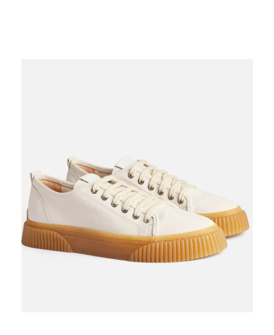 Lace-Up Low-Top Sneakers