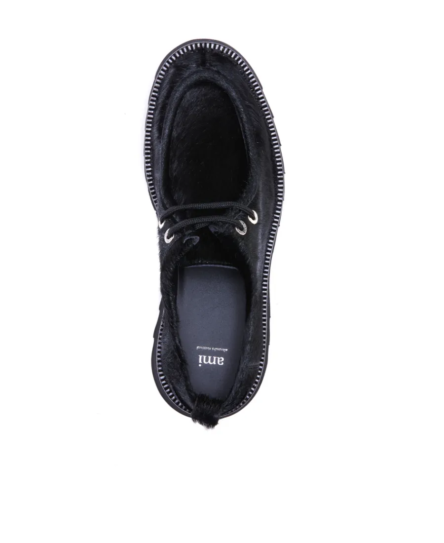 Shark-Sole Derby Lace-Up Shoes