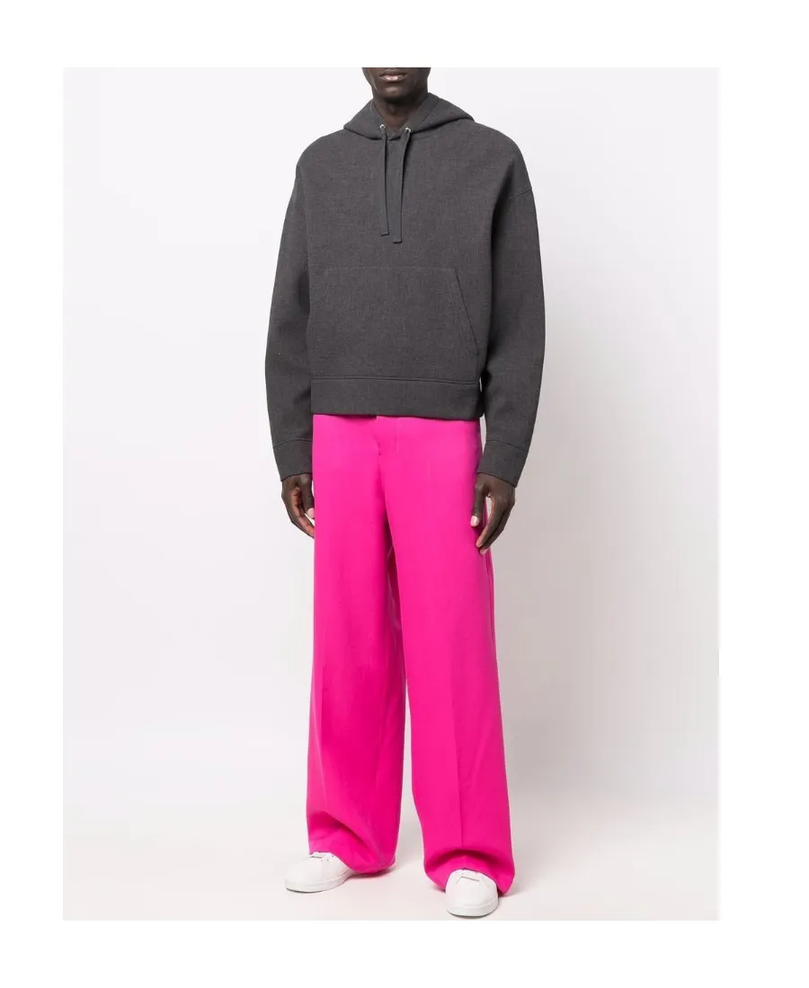 Wide-Leg Tailored Trousers