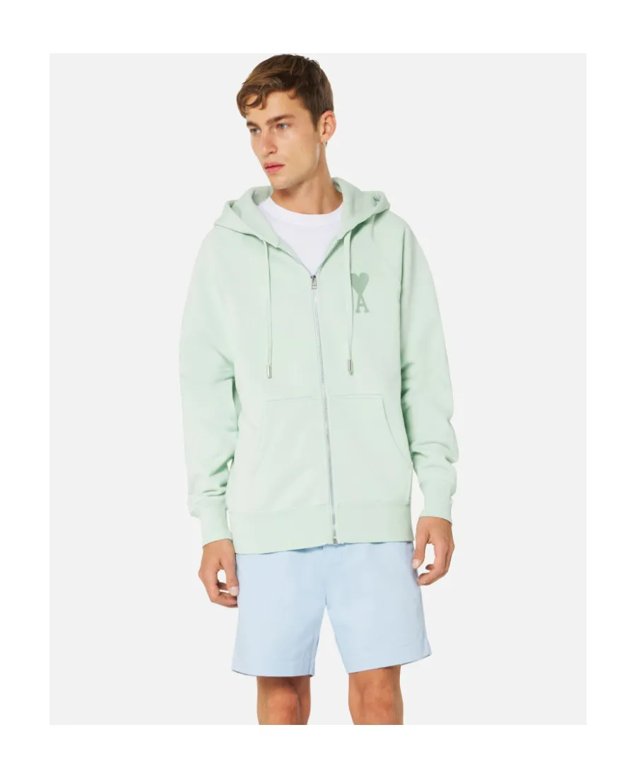 Ami De Coeur Zipped Hoodie
