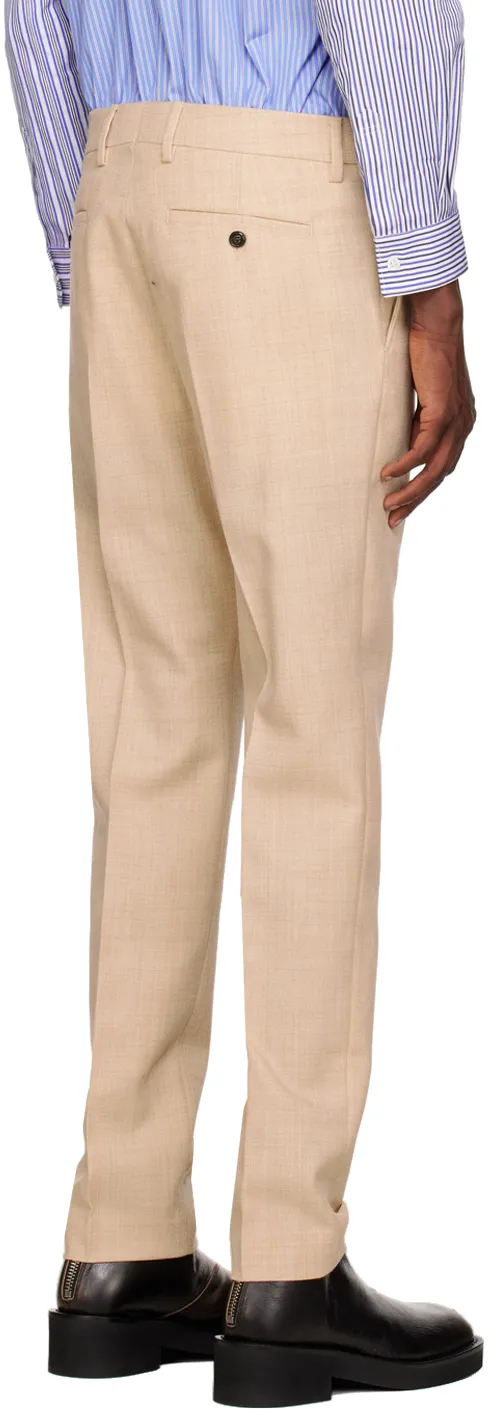 Tailored Slim Cut Trousers