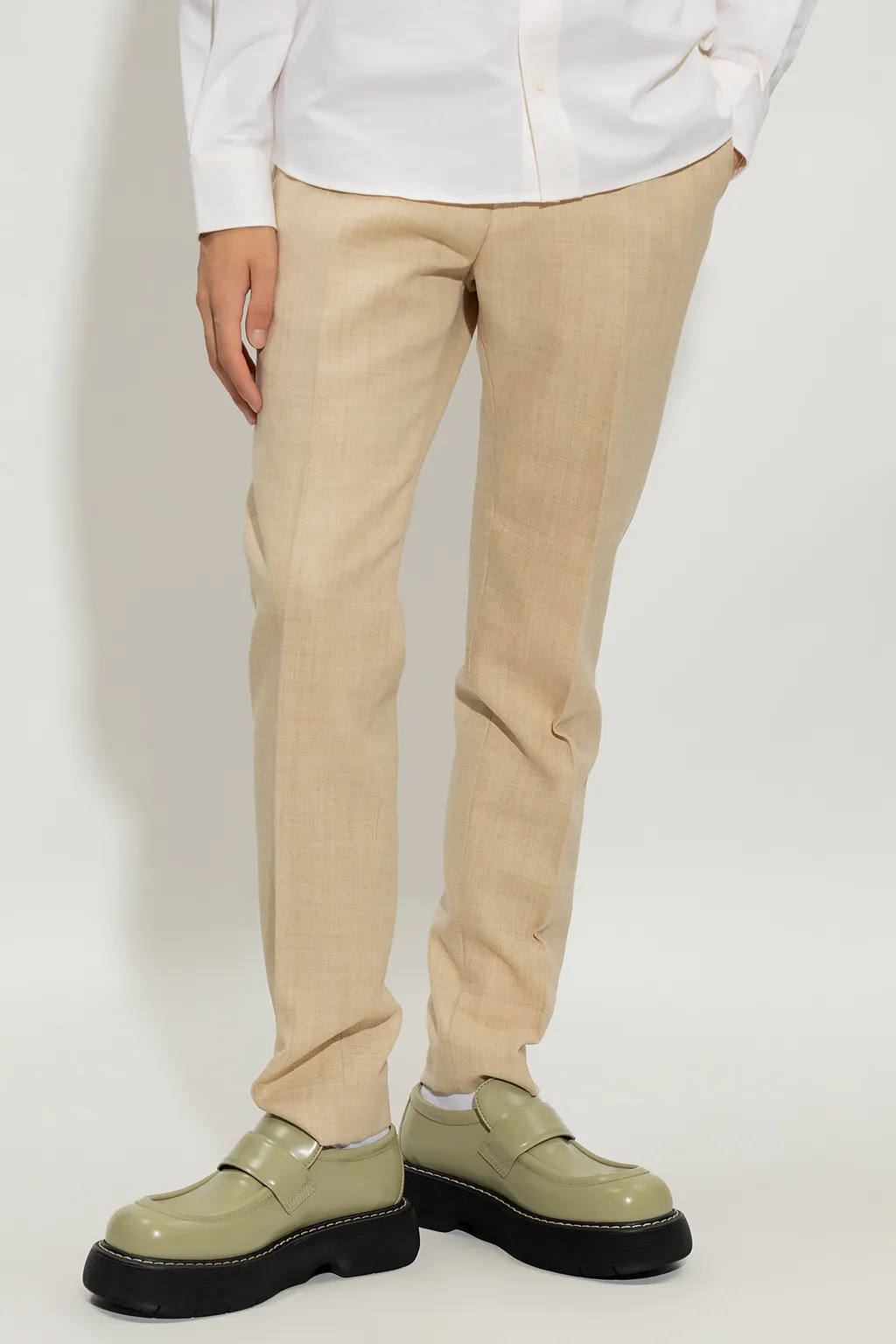 Tailored Slim Cut Trousers