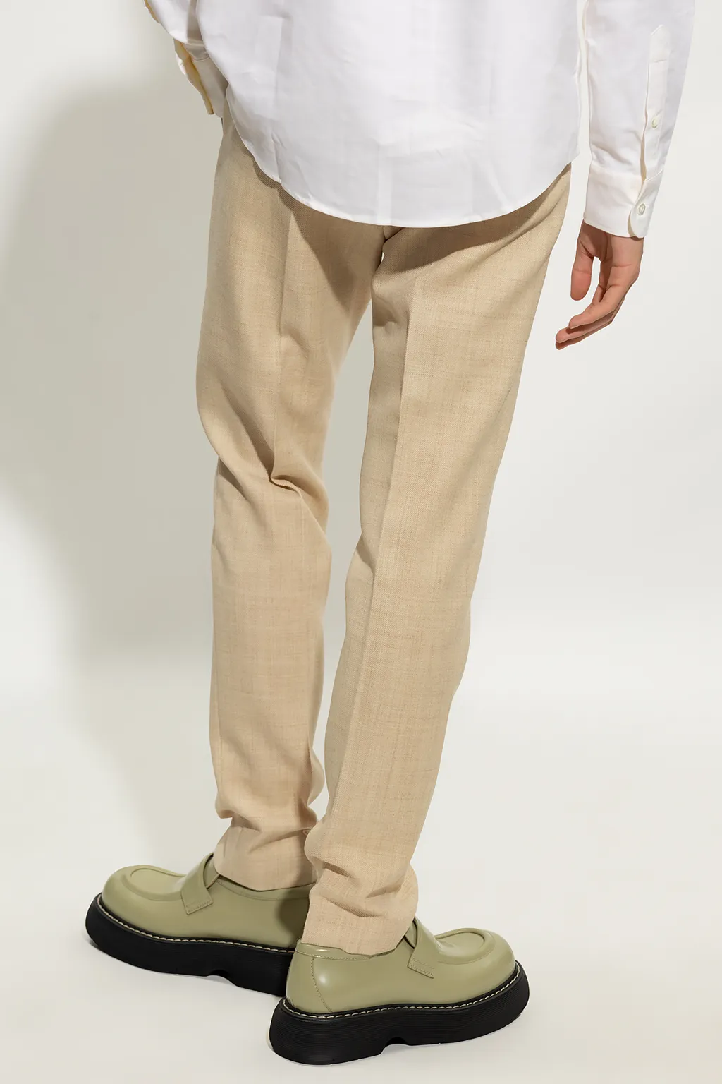 Tailored Slim Cut Trousers