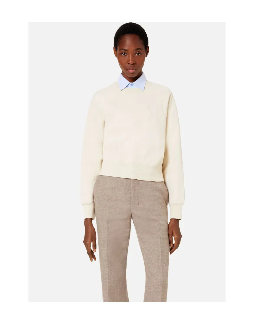 Ami De Coeur-Embroidered Sweatshirt