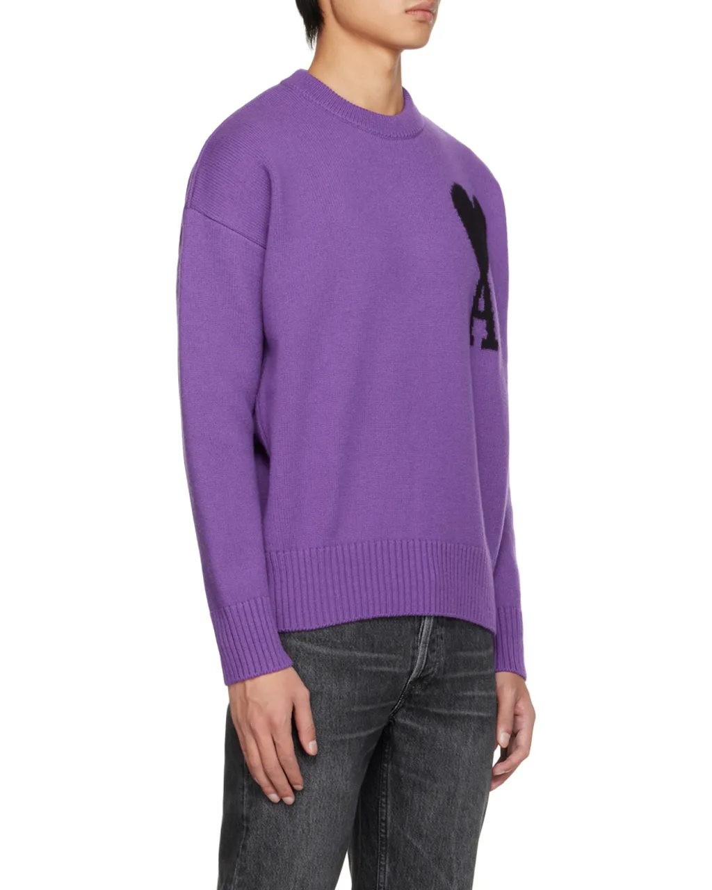 Ami De Coeur Intarsia-Knit Jumper