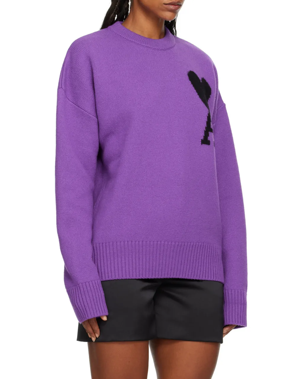 Ami De Coeur Intarsia-Knit Jumper