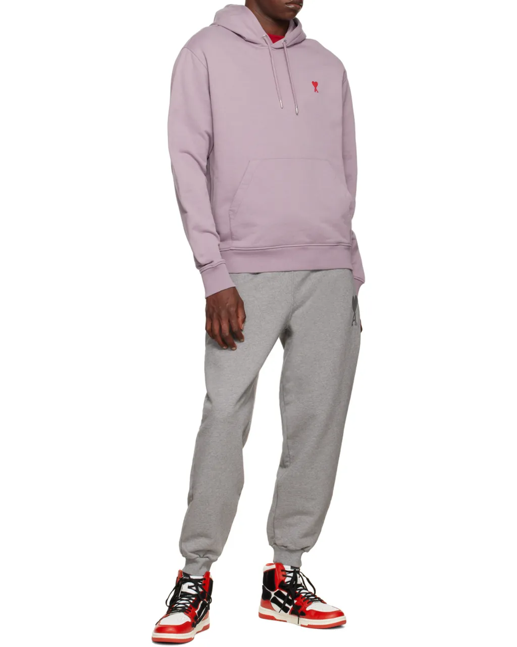 Embroidered-Logo Organic Cotton Hoodie