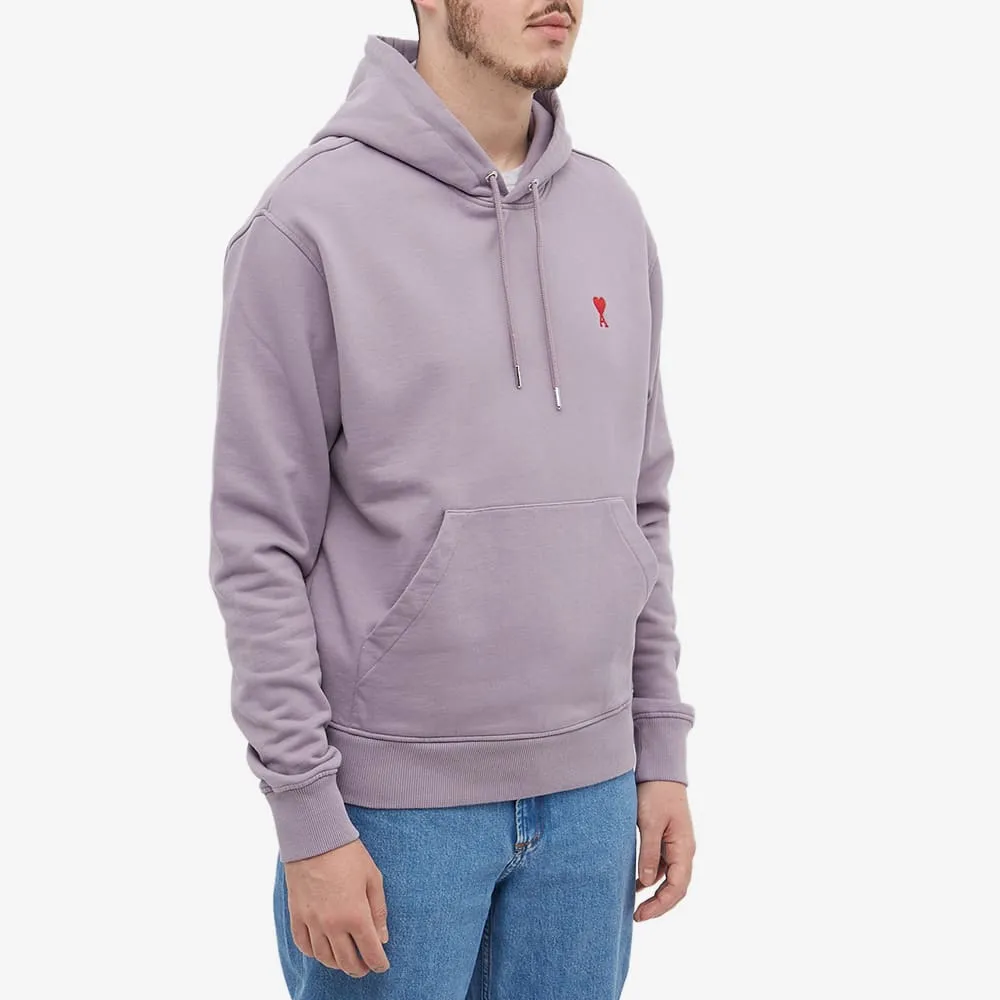 Embroidered-Logo Organic Cotton Hoodie