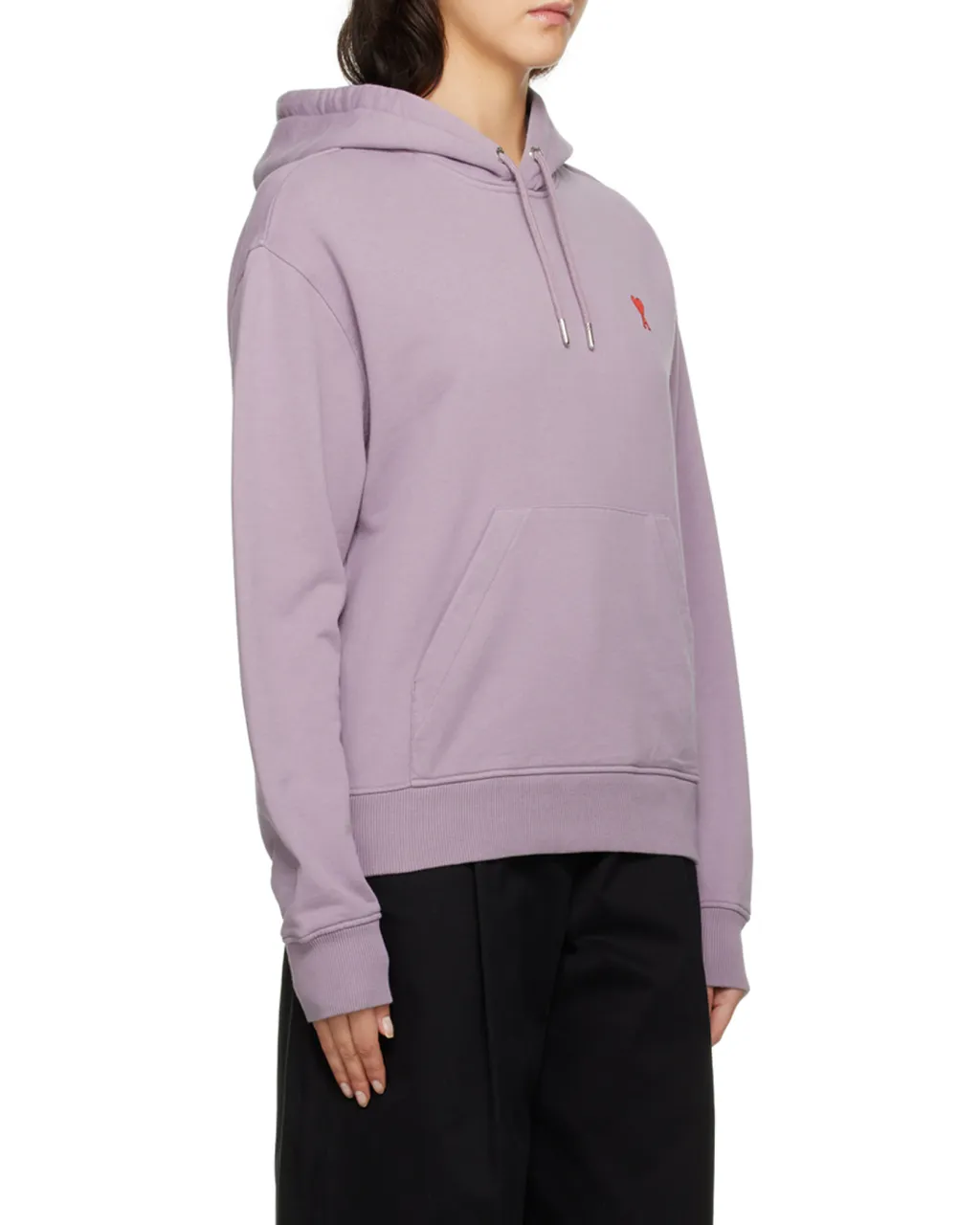 Embroidered-Logo Organic Cotton Hoodie