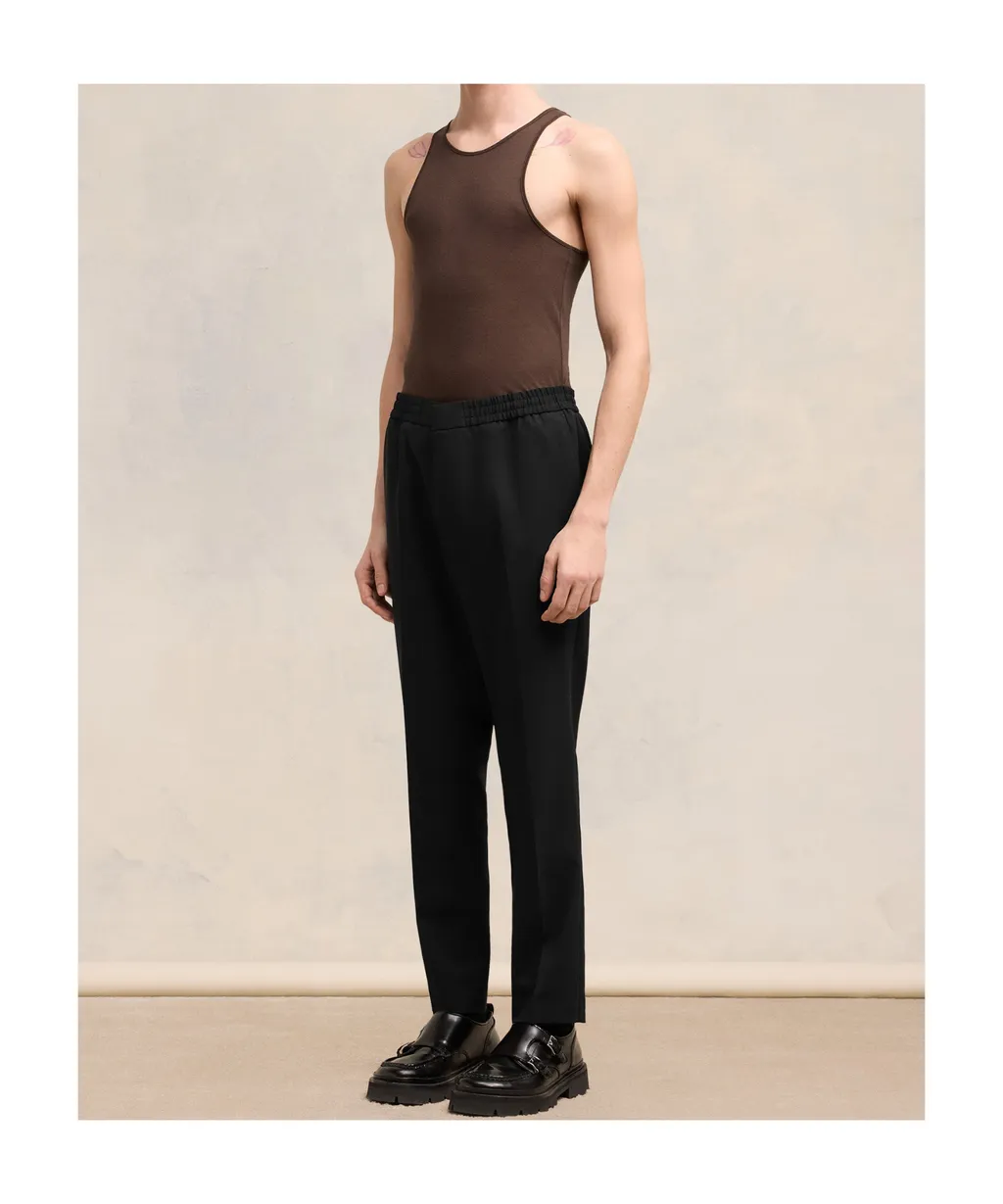 Tailored Straight-Leg Pants