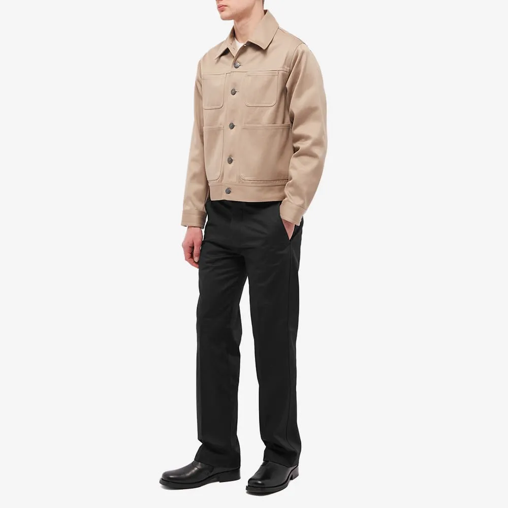 Mid-Rise Cropped Trousers