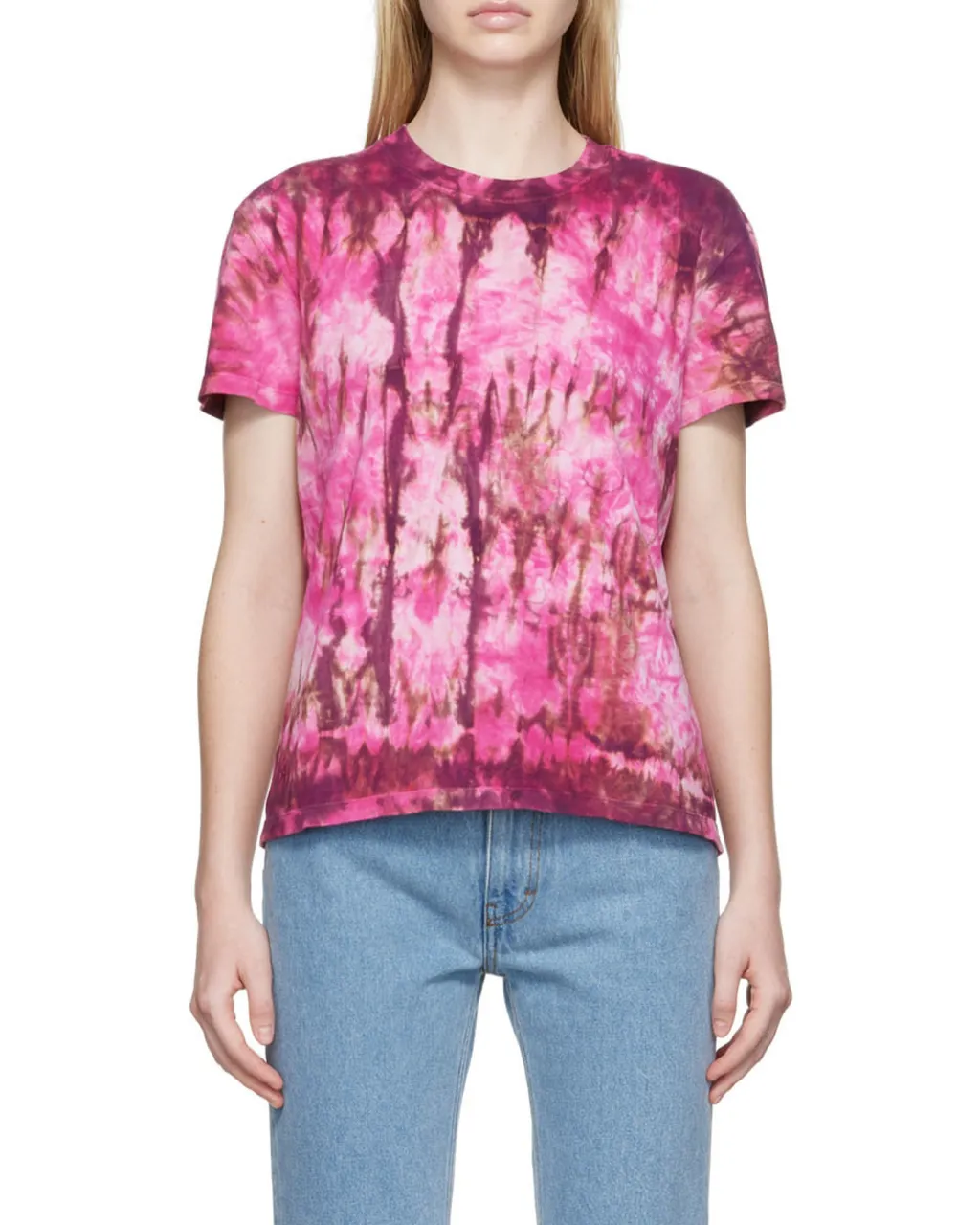Tie-Dyed Crewneck T-Shirt