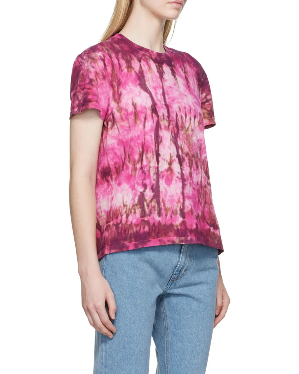 Tie-Dyed Crewneck T-Shirt