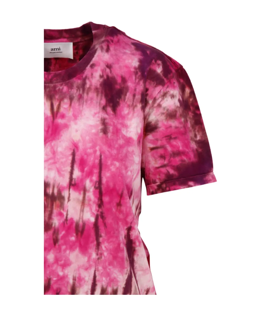 Tie-Dyed Crewneck T-Shirt
